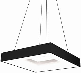 Lustre Pendente Newline New Massu 486 Bivolt Preto 4000k luz neutra