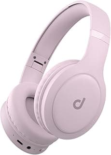 Fone de ouvido over-ear rosa Dapon H02d Bluetooth 5.1