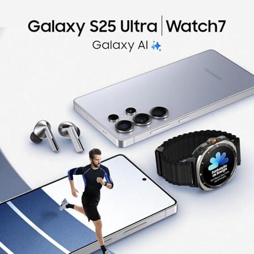 Smartphone Samsung Galaxy S25 Ultra 5G 512GB 12GB RAM Tela 6.9 Titânio Azul