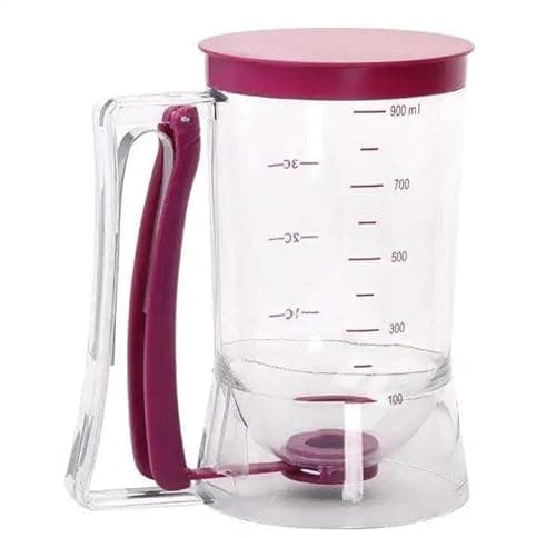 MEDIDOR DE MASSA DOSADOR BOLO PANQUECA CUPCAKE DISPENSADOR MAQUINA CREPE PROFISSIONAL