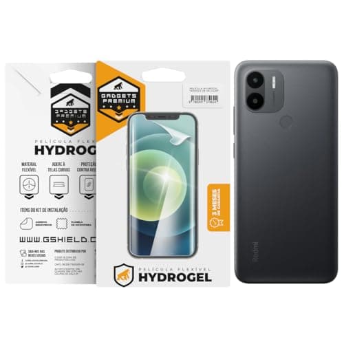 Película traseira Hydrogel HD para Xiaomi Redmi A1+ em embalagem transparente