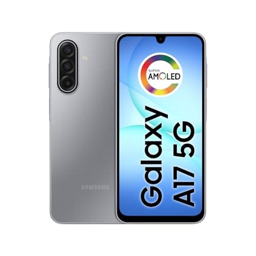 Smartphone Samsung Galaxy A17 5G cinza, 128GB, 4GB, 50MP, 6.7 polegadas