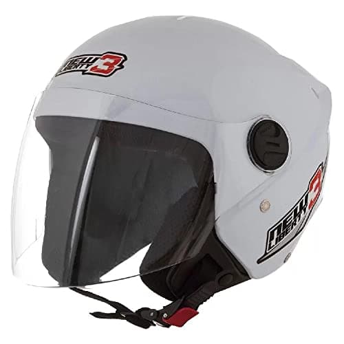 CAPACETE ABERTO PRO TORK NEW LIBERTY 3 SOLID BRANCO TAM. 60