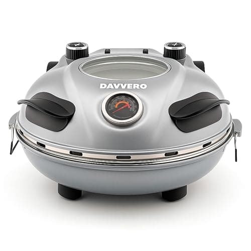 Forno de Pizza Cinza Espacial Labravia com Medidor de Temperatura