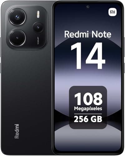 Smartphone Xiaomi Redmi Note 14 Midnight Black, 8GB RAM, 256GB ROM, 108 megapixels