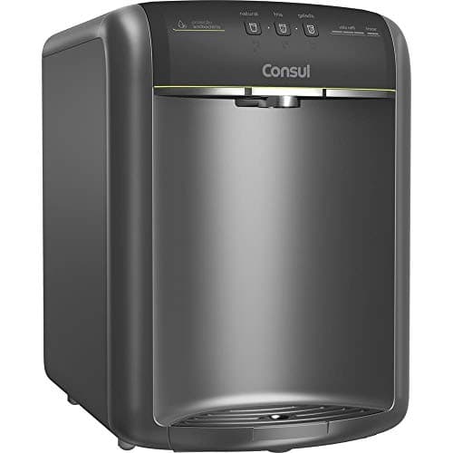 Purificador de Água Consul CPB36AFA Alta Capacidade de Refrigeração Titanium 127V