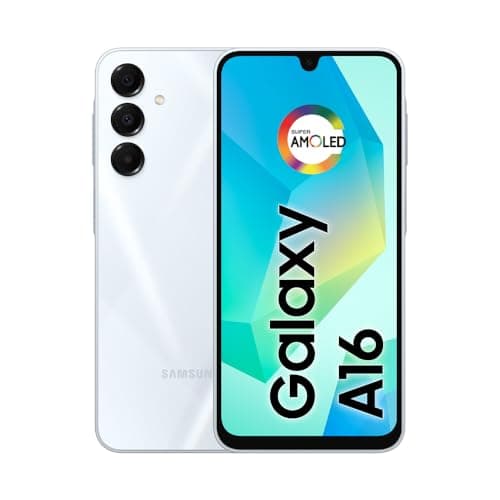 Samsung Celular Galaxy A16, 128GB + 4GB RAM, Câmera de até 50MP, Tela 6.7", NFC, IP54, Bateria 5000 mAh (Cinza)