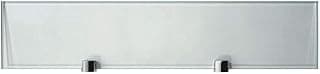 Prateleira de Vidro 40x15cm Transparente – Design Moderno e Resistente para Banheiro, Sala e Decoração Bemfixa