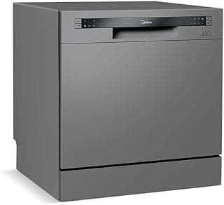Lava-louças Midea 8 Serviços Programa Intensivo Prata 127V