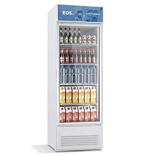Refrigerador Expositor Vertical Eos Eco Gelo 295l Eev300b Branco 220v