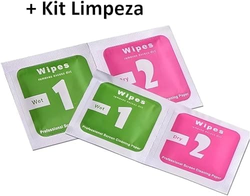 Kit limpeza profissional FD para Redmi Note 14 Pro 5G, inclui lenços umedecidos e secos.