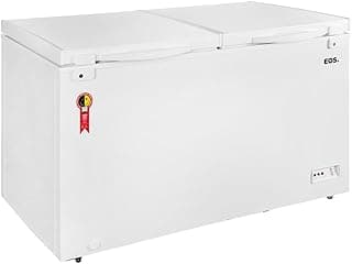 Freezer horizontal branco EOS Ecogelo 445 litros 2 portas