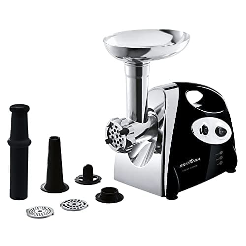 Moedor de carne, 350W, Preto, 220v, Britânia