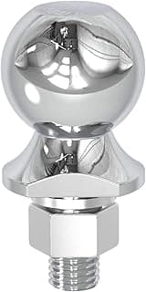 ROAD DAWG ATRLY2002D Torin 5 cm de diâmetro bola de engate para reboque: capacidade de 3 toneladas (2,7 kg), cinza