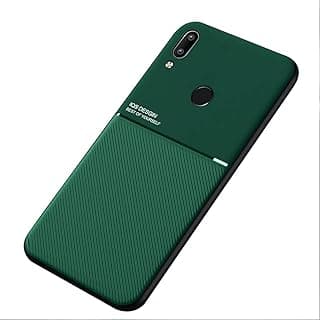 Capa verde para Xiaomi Redmi Note 7/7Pro com placa de metal embutida