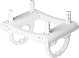 Adaptador de varão de robô de cortina branco para trilhos de cortina romana