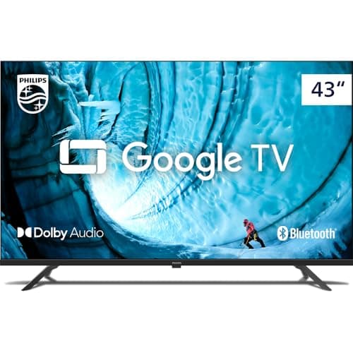 Smart TV Philips 43 polegadas Full HD com Google TV e Bluetooth