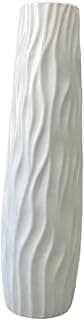 Vaso alto de chão, decoração para casa, vaso de flores grande, decorativo para quarto, escritório, interior, Branco