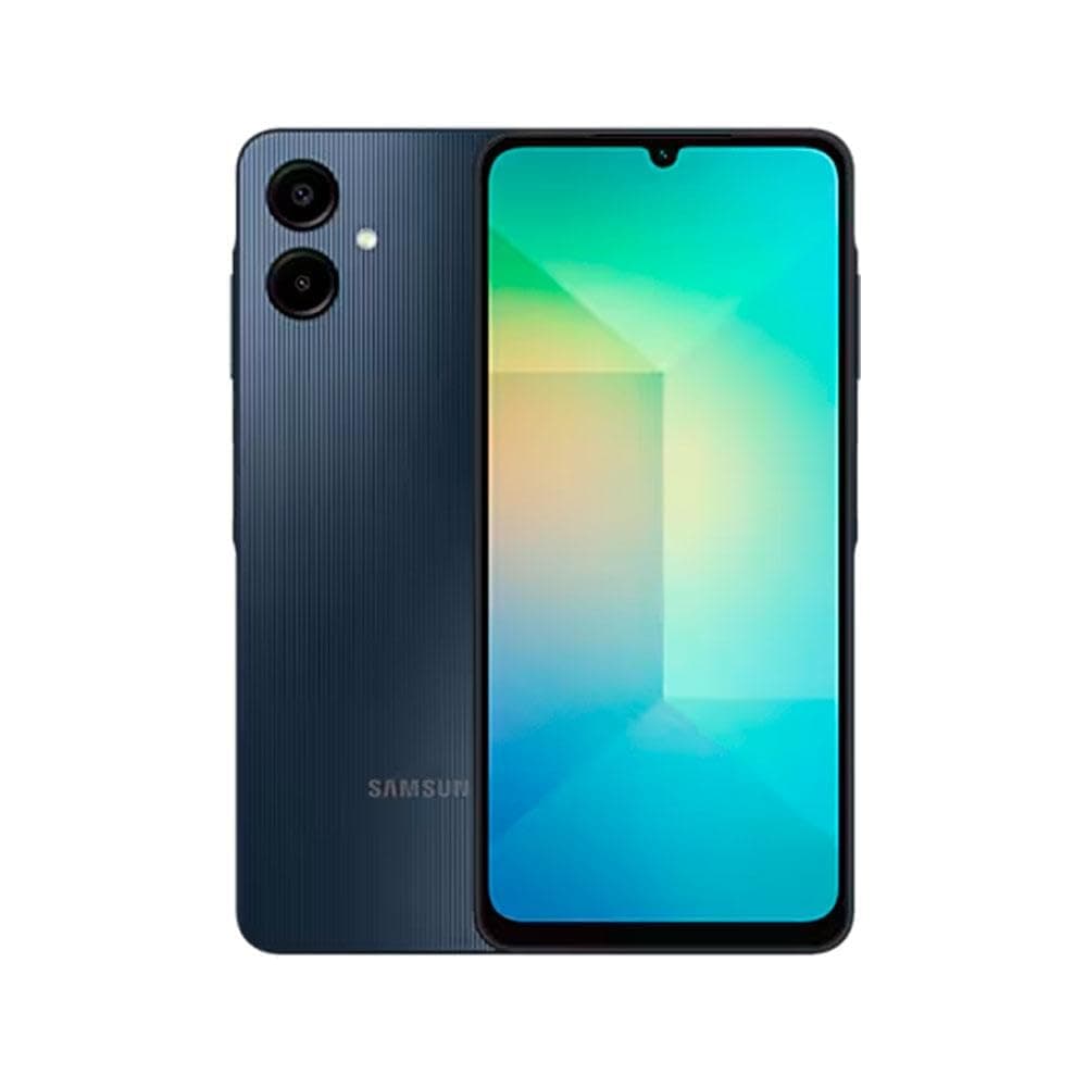 Smartphone Samsung Galaxy A06 Câmera 50MP 128GB Azul Escuro Bivolt