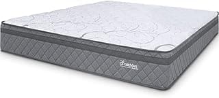 Colchão King Espuma D45 Extra Firme Antialérgico Certificado 193x203x24cm BF Colchões