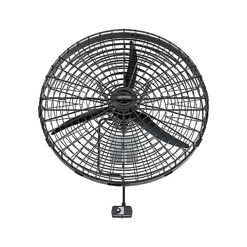 Ventisol Ventilador de parede 1 metro preto industrial 220v-GP VP1 M2GP