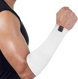 PROGNE SPORTS Manguito Protetor Braço Curto, Voleibol, Basquete, Progne, Par