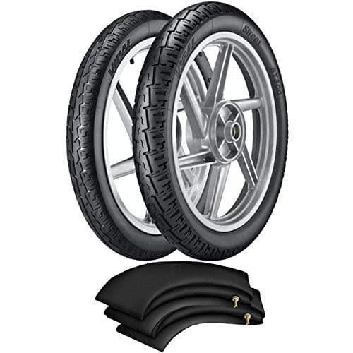 Pneu Traseiro Vipal 100/90-18 ST300 Honda CBX Strada CG Titan fan Cargo YBR Factor Uso Com Câmara