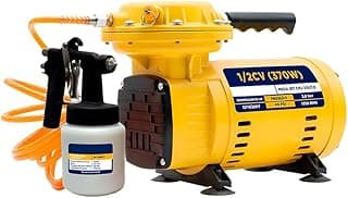Mini Compressor de Ar Life 1/2hp Bivolt Portátil para Aerografia Pintura Artesanato Hobby ZXAC-01