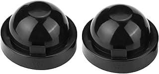 Tampa de Borracha Preta para Farol LED de 90mm, Proteção à Prova de Poeira e Água