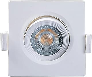Spot de Led Embutir Alltop MR11 Quadrado 3W Bivolt Taschibra - 4000K (Neutro Suave)