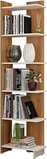 Estante Livreiro Organizador Multiuso Casa e Escritório Eccos Nature/Off White