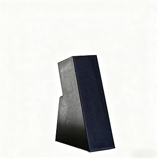 Suporte para facas com acabamento preto moderno