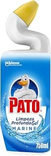 Pato Limpador Sanitário Gel Desinfetante, Marine, Limpeza Profunda 750ml