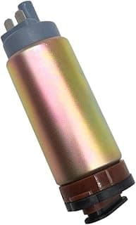 Bomba de combustível metálica para motor de popa Mercury Mercruiser, acabamento em ouro e preto