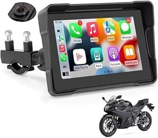 Central Multimídia Universal para Moto Gps Anti Furto 6.25” CarPlay Android Auto IP67 Bluetooth 5.0