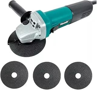 Esmerilhadeira Lixadeira Angular 880w 110v 60Hz Profissional Potente e Versátil Ideal para Trabalhos de Corte e Desbaste