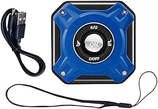 Trena Laser Digital Multifuncional 50m + Fita 5m USB Recarregável Azul Precisão