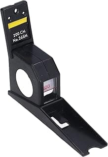 Zerodis Medidor de Montado na Parede, 2 Metros, Fita Métrica Retrátil para Hospitais, Clínicas, Pediatria, Medidores Ortopédicos