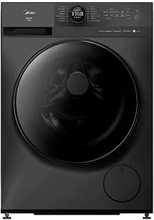 Máquina de Lavar Roupas Midea MF201W110WB Inverter Healthguard Wi-Fi 11kg Titanium 127V