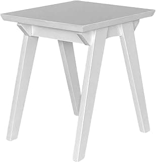 Mesa de Canto para Sala de Apoio Lateral Provençal Nyan de MDF Desmontável Mesinhas Decorativas