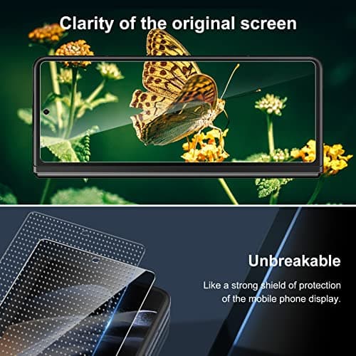 Protetor de tela LYWHL para Galaxy Z Fold 4, alta clareza e resistência.