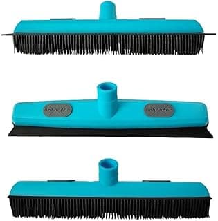Vassoura Silicone Mágica Multiuso com Rodo 2 em 1 Tira Pelos Cabelo Poeira Sem Cabo