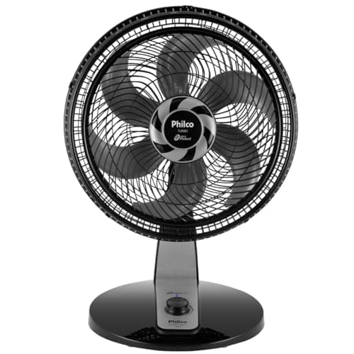 Ventilador Philco PVT400P Turbo Virus Protect 160W 220V preto e prata