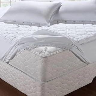 Capa Protetora Impermeável Matelada para Colchão Box Casal Queen Branco