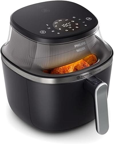 Fritadeira Airfryer Série 3000 7,2L Philips Walita com frango assado