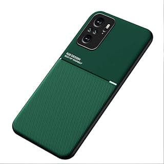 Capa protetora verde para Xiaomi Redmi Note 10 4G/Xiaomi Redmi Note 10S com placa de metal embutida
