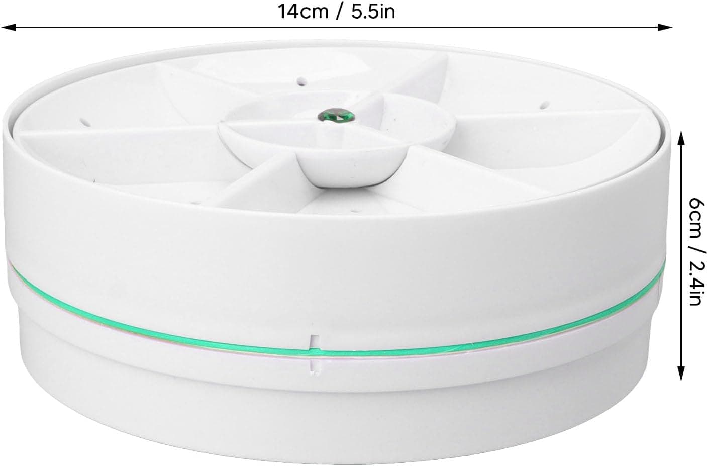 Máfera de Louça, Lava -louças Portáteis Mini Lava -louças Mini Lava -louças de Lavadora de Louça Sem Lava -louças Lavagem de Lavar Louça Sem Fio (Verde)
