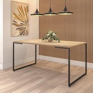 Mesa de Jantar 8 Lugares Industrial
