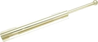 Varão de cabide padrão de 30,5 cm para armário, metal latão polido PB
