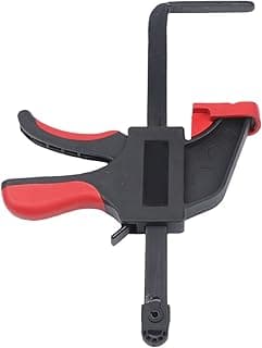 Braçadeira de serra de trilho braçadeira de madeira estilo F braçadeira de liberação rápida guia de trilho suporte de trilho braçadeira de corte resistente acessório de trilho 90 kg (B)
